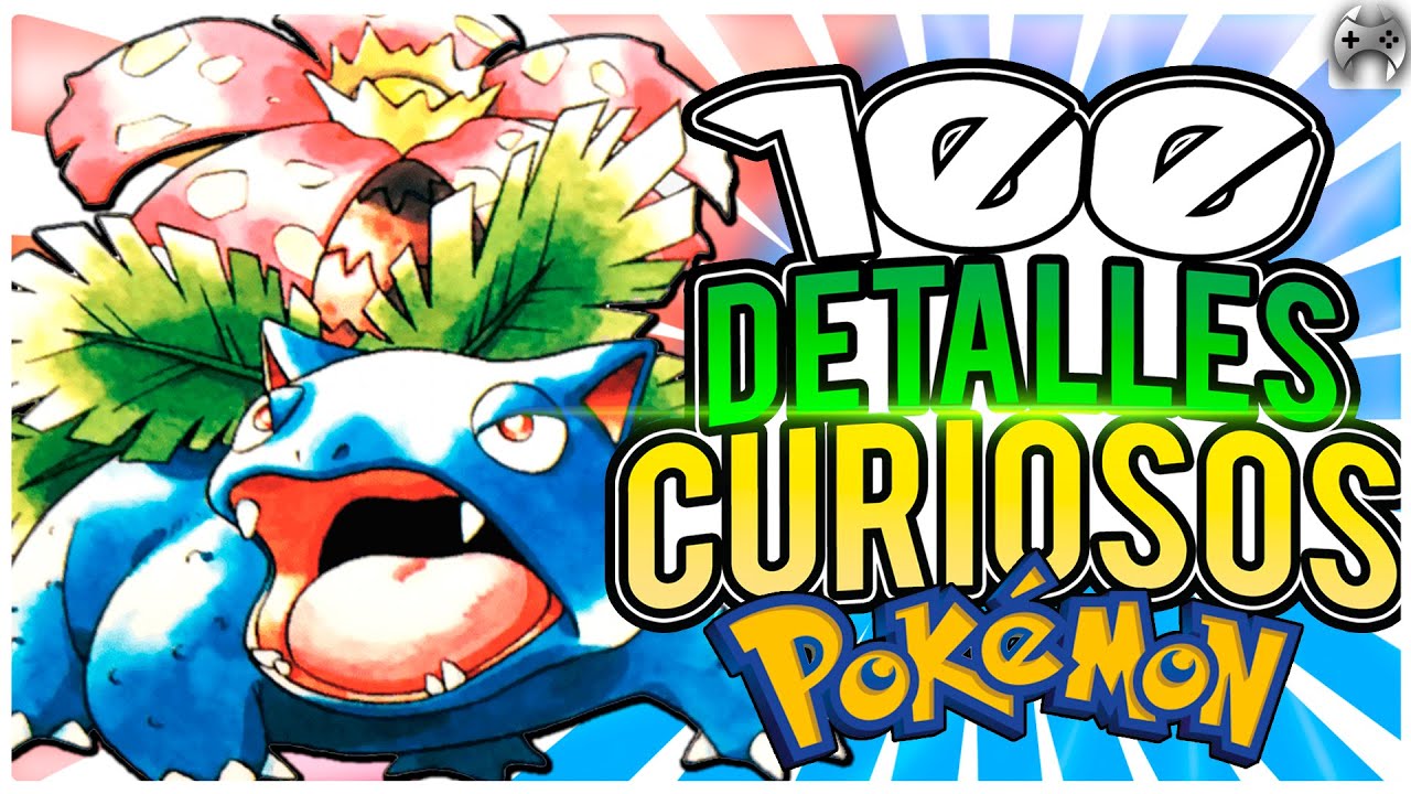 TOP 100 CURIOSIDADES y SECRETOS de POKEMON ROJO, AZUL & VERDE | Parte 1