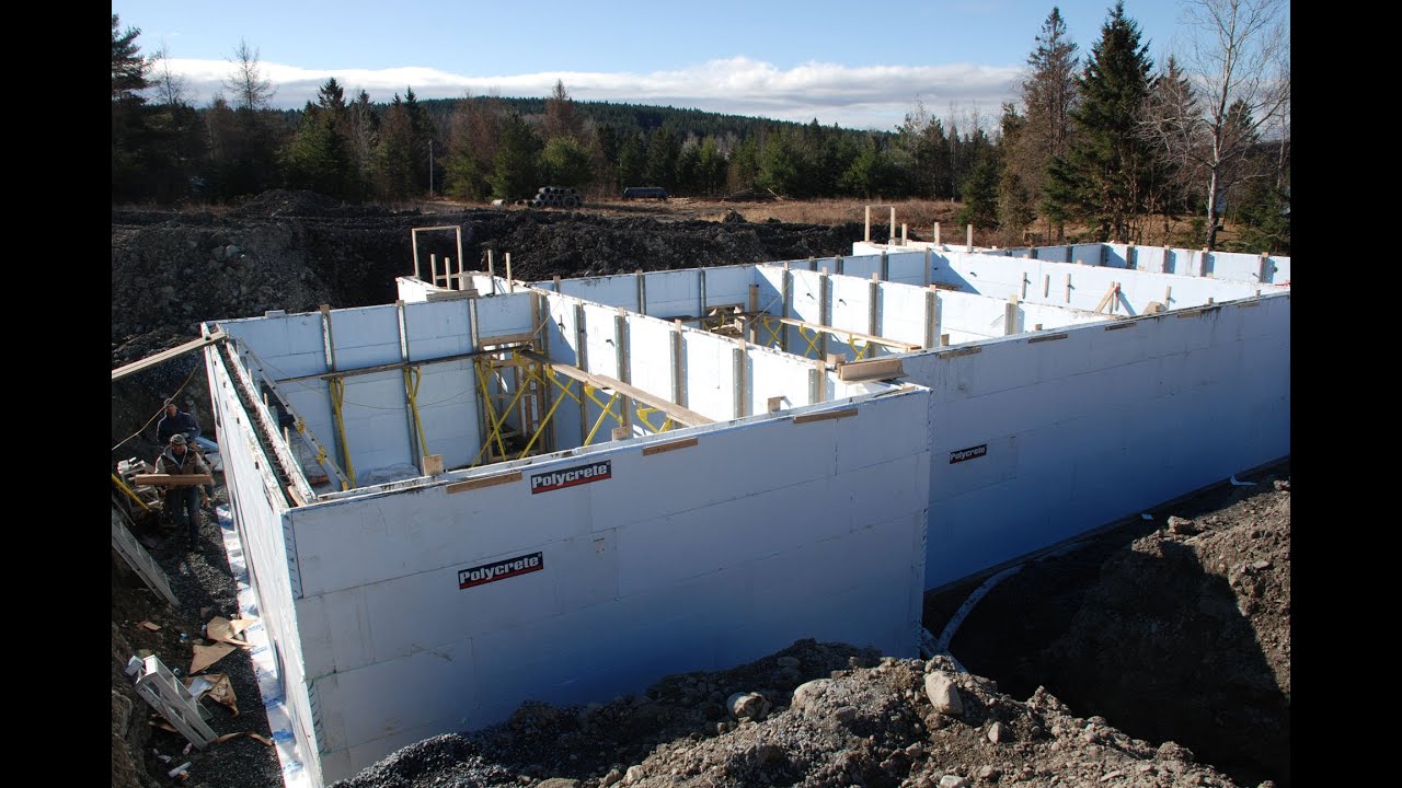 Polycrete - Big Block 1600 Insulated Concrete Forms ICF - Teaser Video 