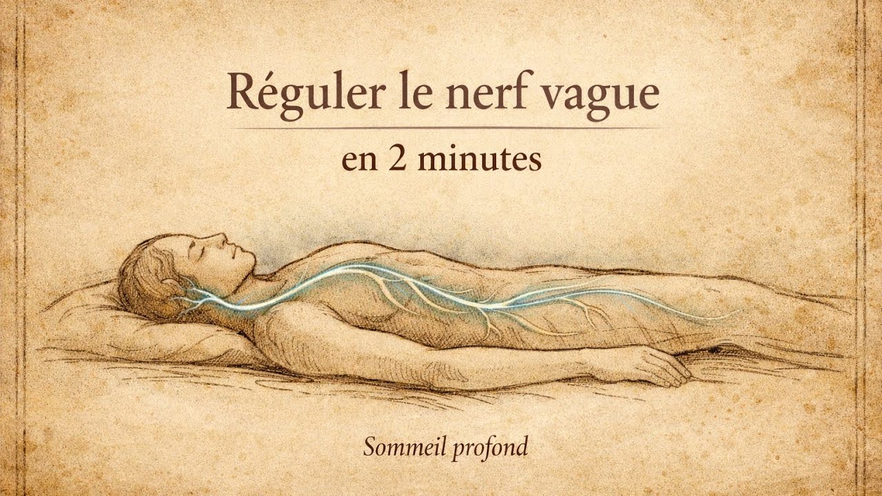 Réguler le nerf vague en 2 minutes pour un sommeil profond