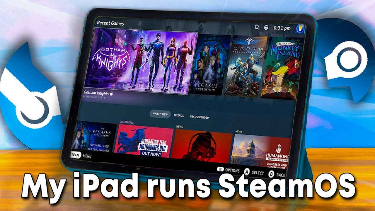 Installing SteamOS On An iPad