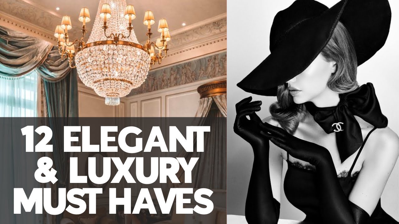 12 Luxury Items Every Woman Should Own (at one point in her life)