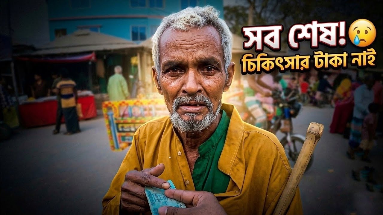 সব শেষ! চিকিৎসা করানোর টাকা নেই 😭 একজন অসহায় মানুষের আর্তনাদ | Help Humanity