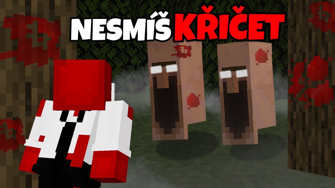 KŘIK = HOROROVÝ Minecraft je DĚSIVĚJŠÍ