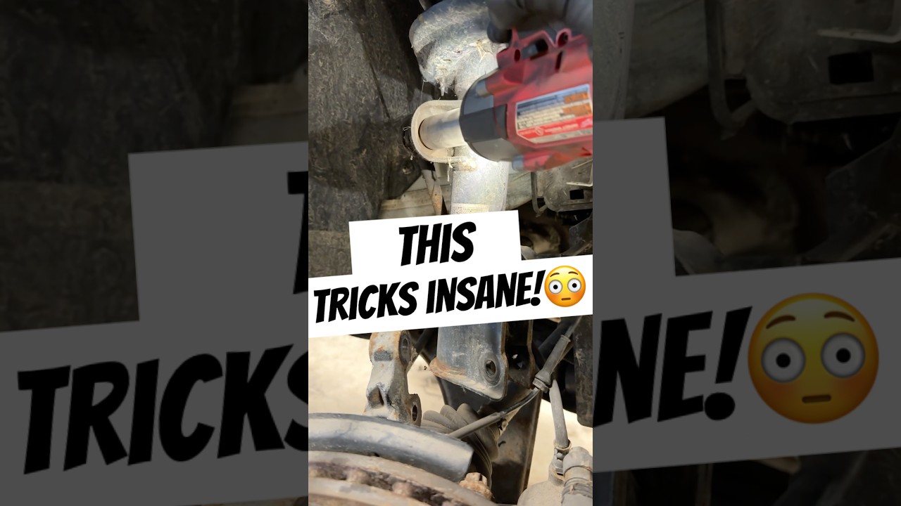 Mechanic Hack You&rsquo;ve Never Seen! Easy Sway Bar Link Removal #mechanic
