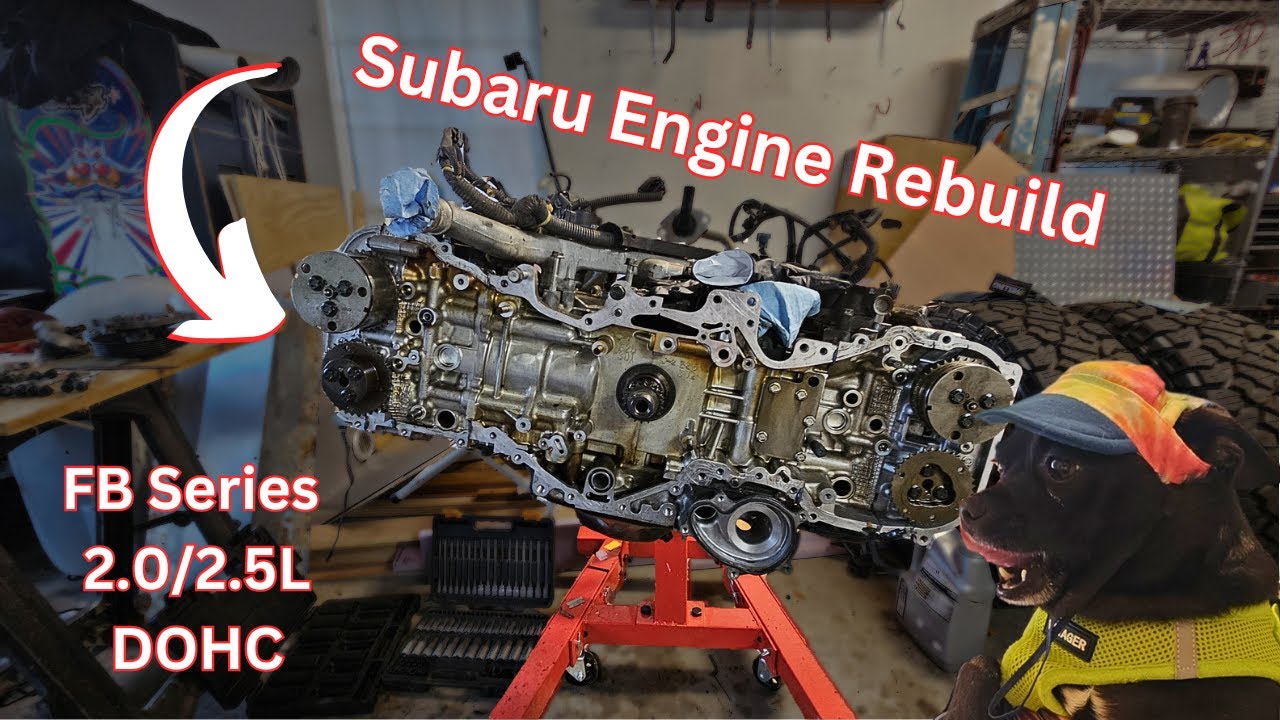 SUBARU Engine Rebuild - FB20 / FB25 Step by Step Teardown and Assembly