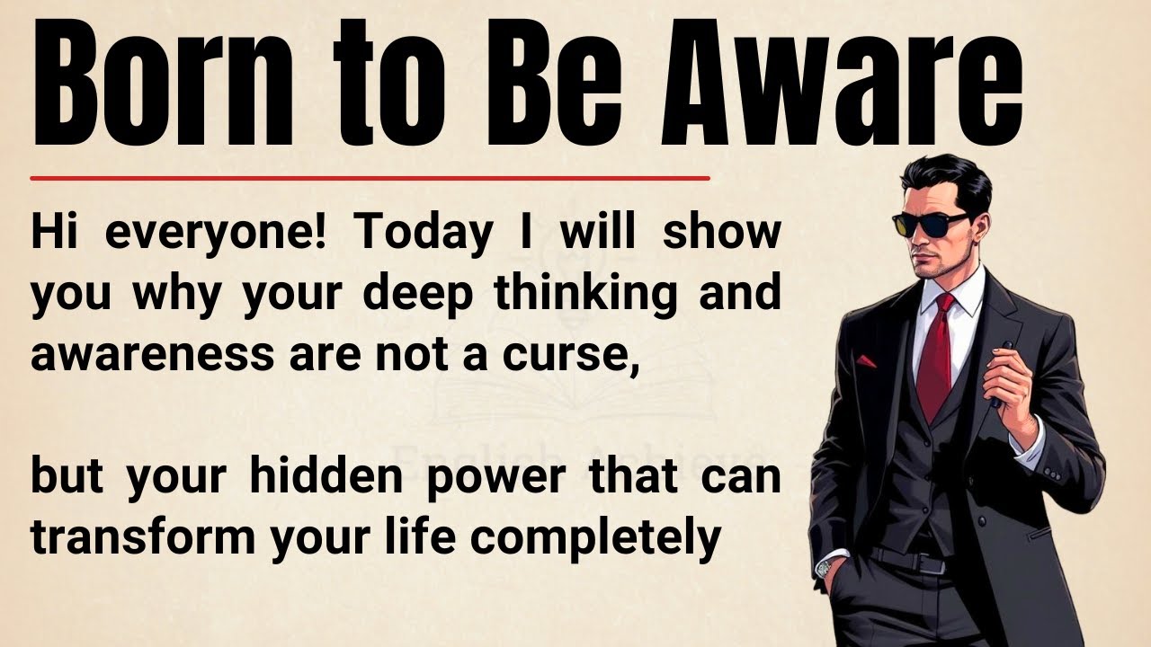 Born to Be Aware: How Deep Thinkers Can Turn Overthinking Into Power 🔥 || English Achieve ✅
