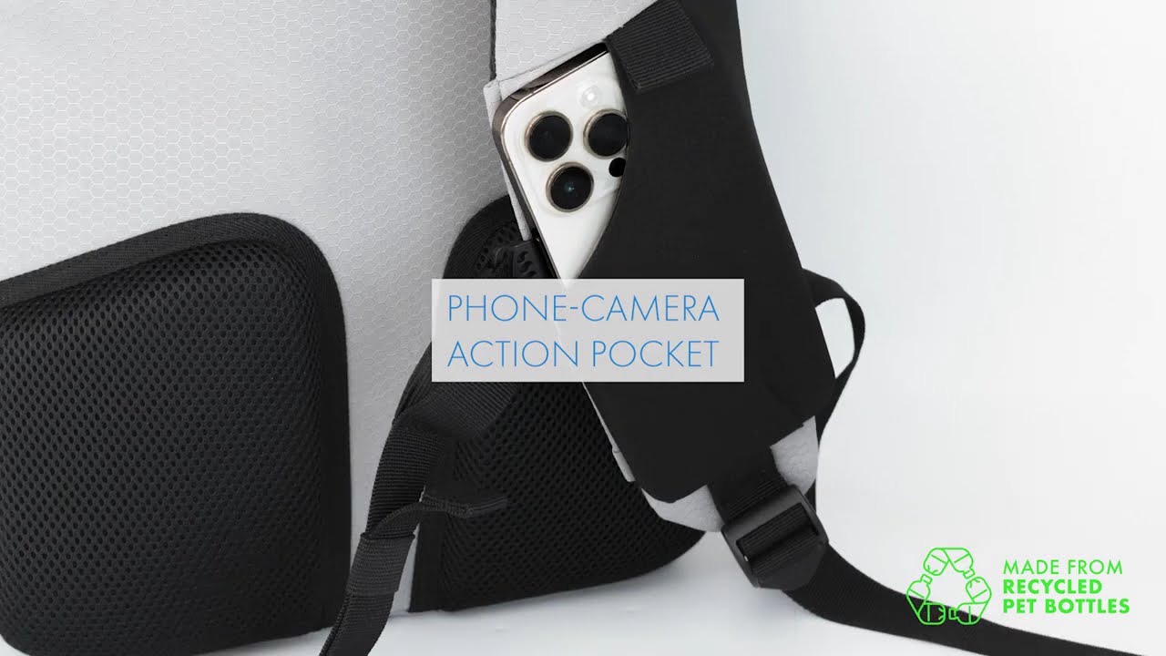 ของพรีเมี่ยมรักษ์โลก #OGESG126 NOMAD ECO กระเป๋าเป้สะพายหลังจากขวดพลาสติก 12 ขวด