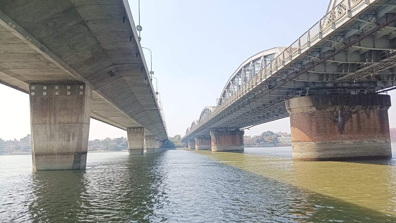 Guess The Bridge??? #bridge #gangariver #goviral #kolkata 