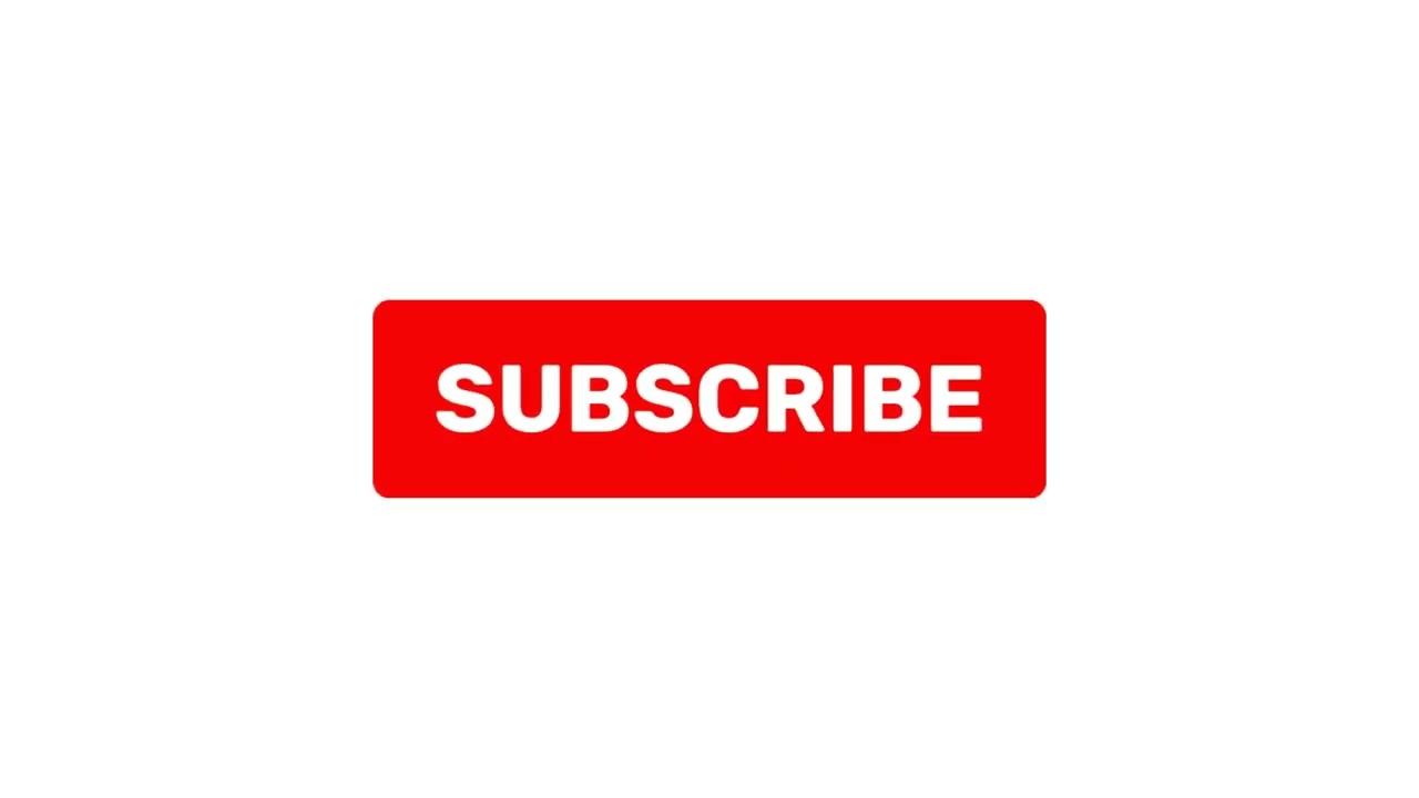 Free Youtube Subscribe Button Animation | Like, Subscribe, Bell Icon Overlay