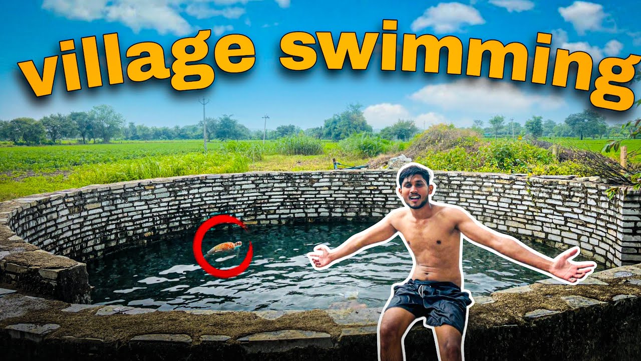 Village swimming ❤️‍🔥|| friends fun || the Indian vlogger || #youtube 