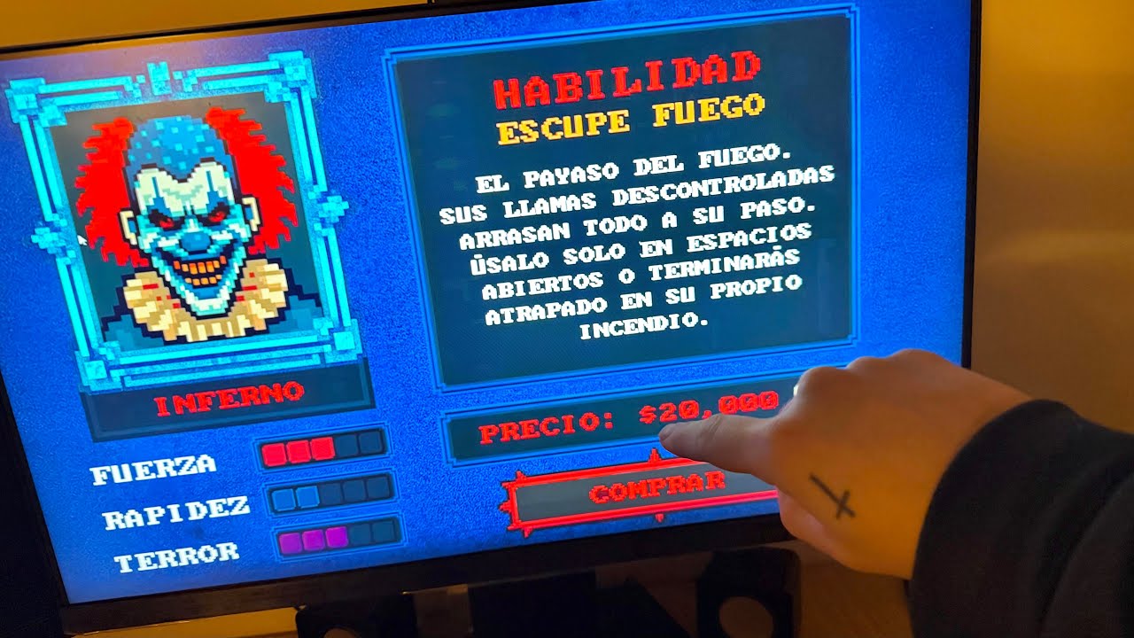 COMPR&Eacute; AL PAYASO INFERNO DE FEDE VIGEVANI EN BETA GAME