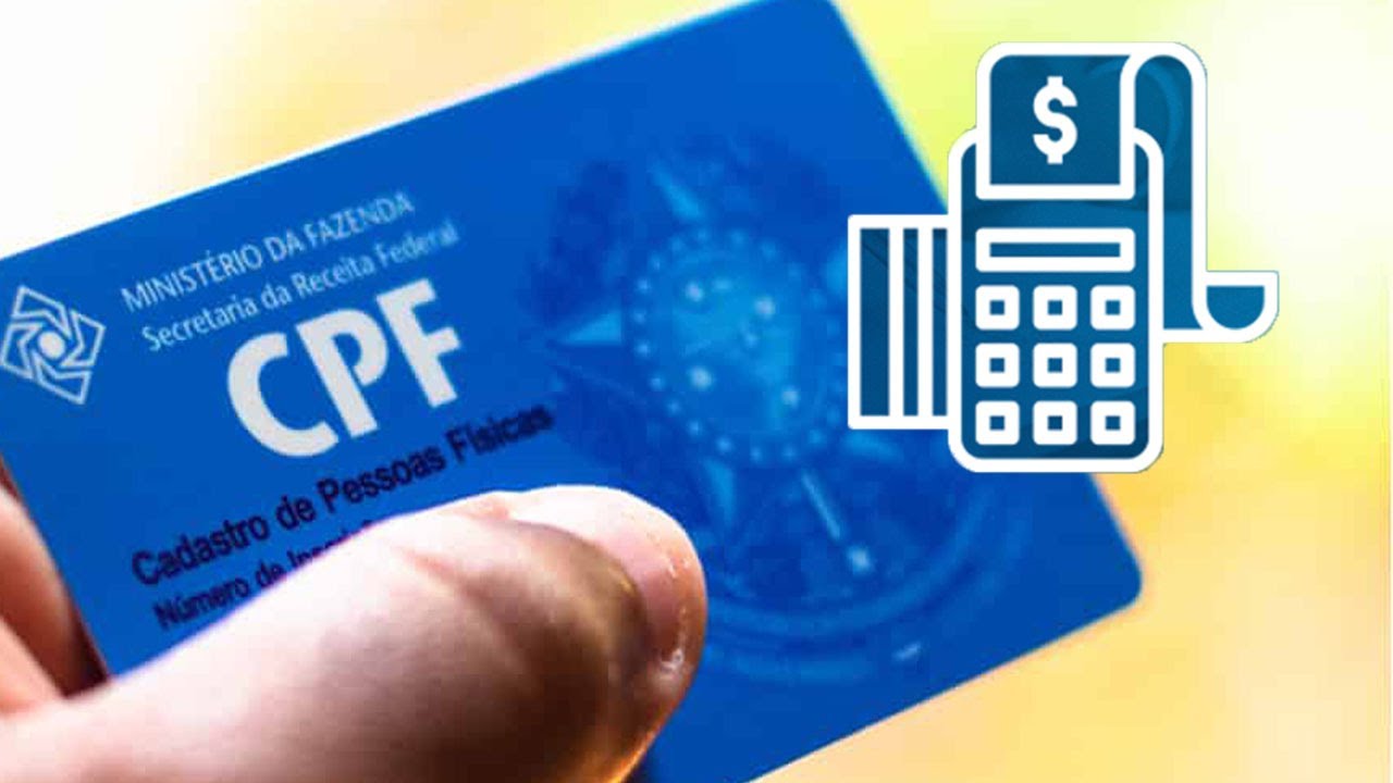 COMO CADASTRAR CPF NA NOTA