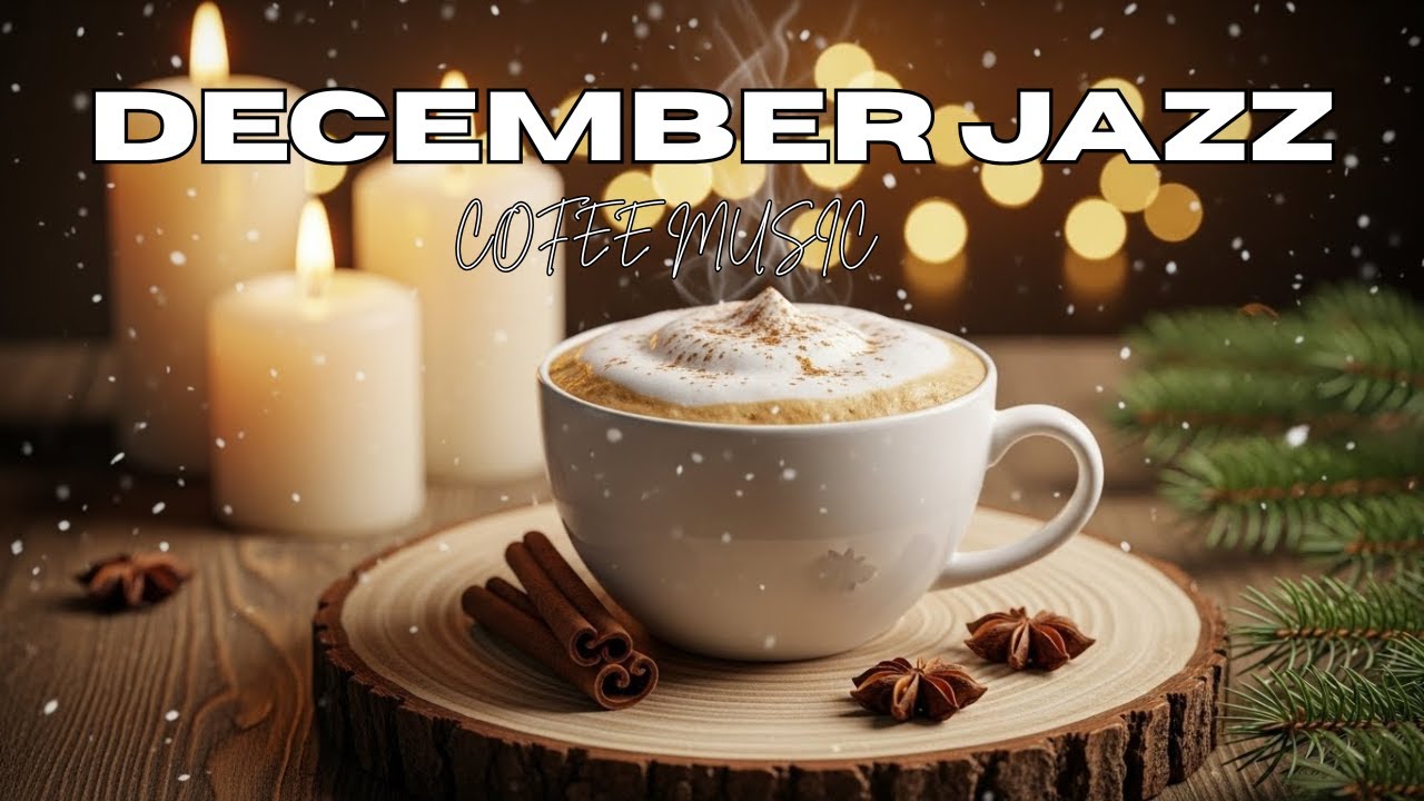 December Jazz ☕ Relaxing Morning Coffee Jazz & Happy Bossa Nova Instrumental for Positive Mood