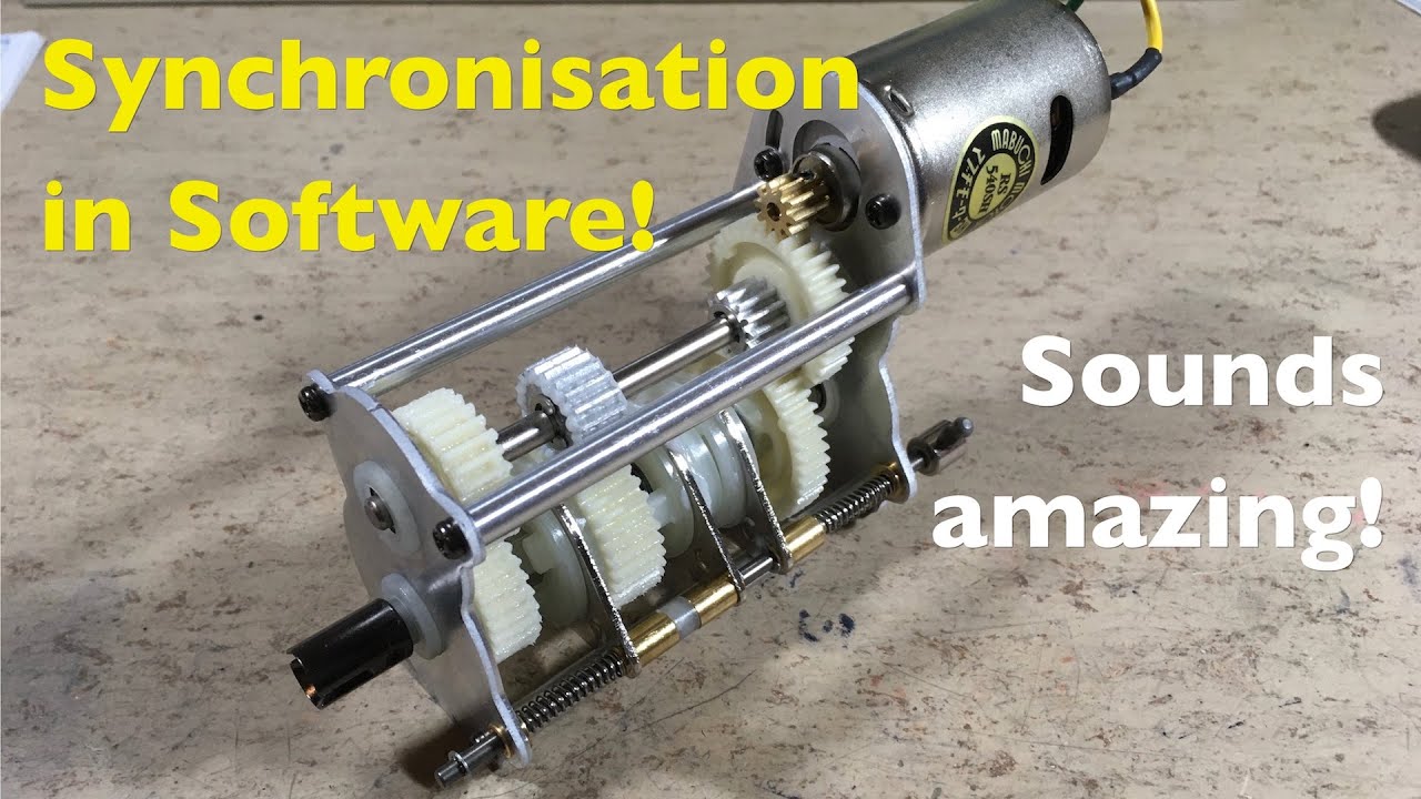 DIY Truck Sound & Light Controller: TAMIYA 3 Speed Transmission Auto Synchronization!
