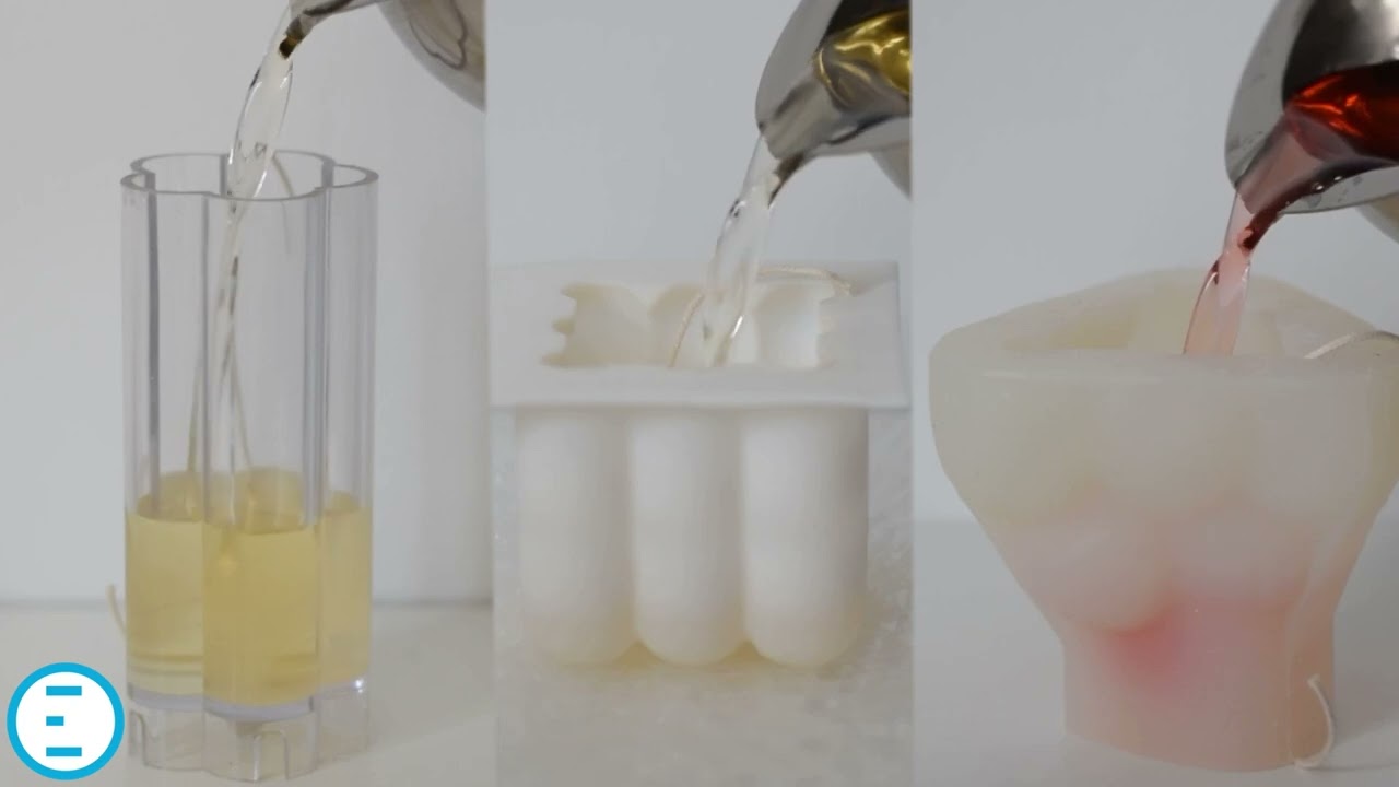 Olivenwachs EcoOlive von Kerax f&uuml;r Stumpenkerzen // Produktinformationen // DistrEbution GmbH