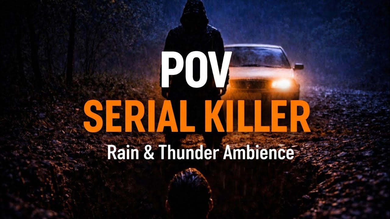 Bölüm 3 | Heavy Rain & Thunder | Uyku ve Yazı İçin Karanlık Gece Ambiyansı