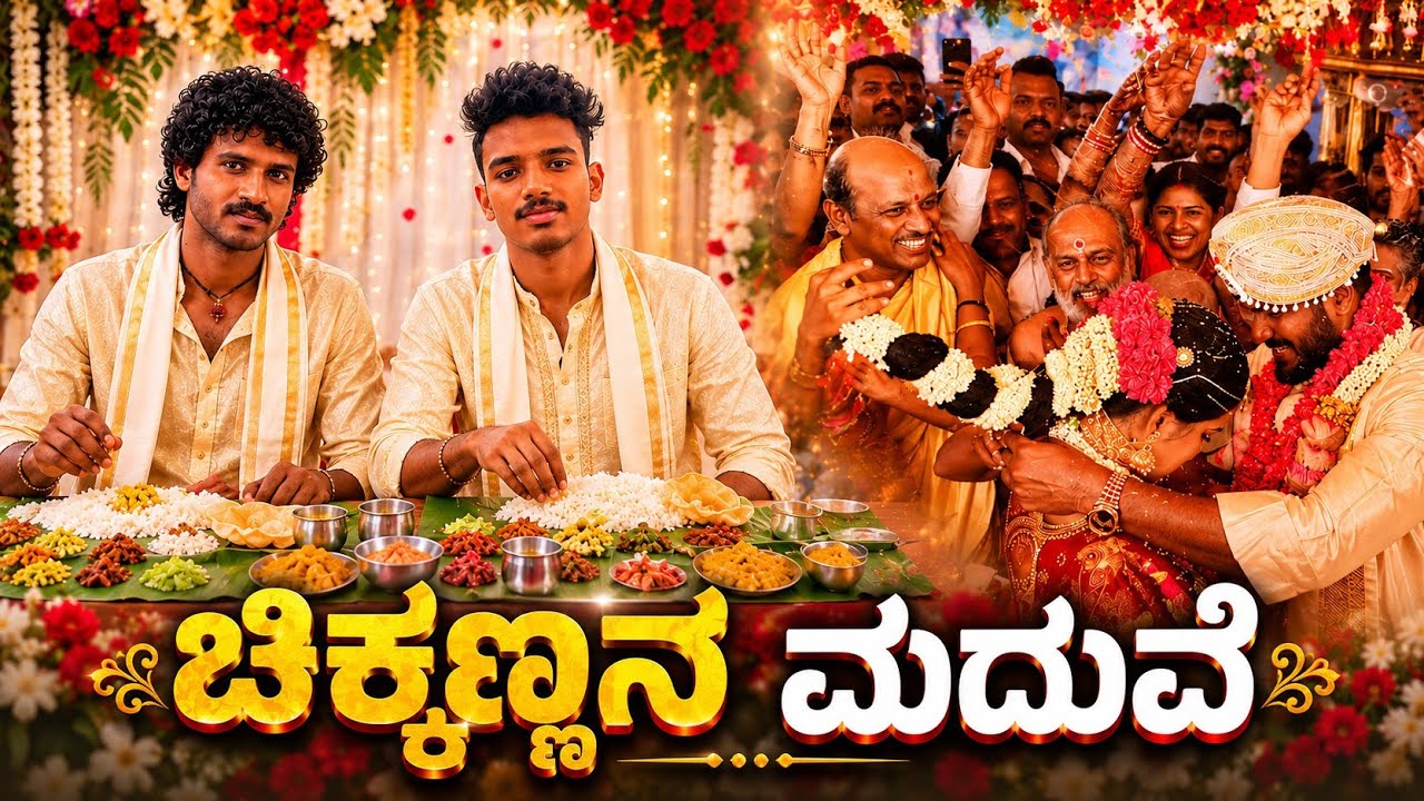 Actor Chikkanna  marriage vlog in kannada #kannada #karnataka #chikkannamarriage #rajahuli #mysore