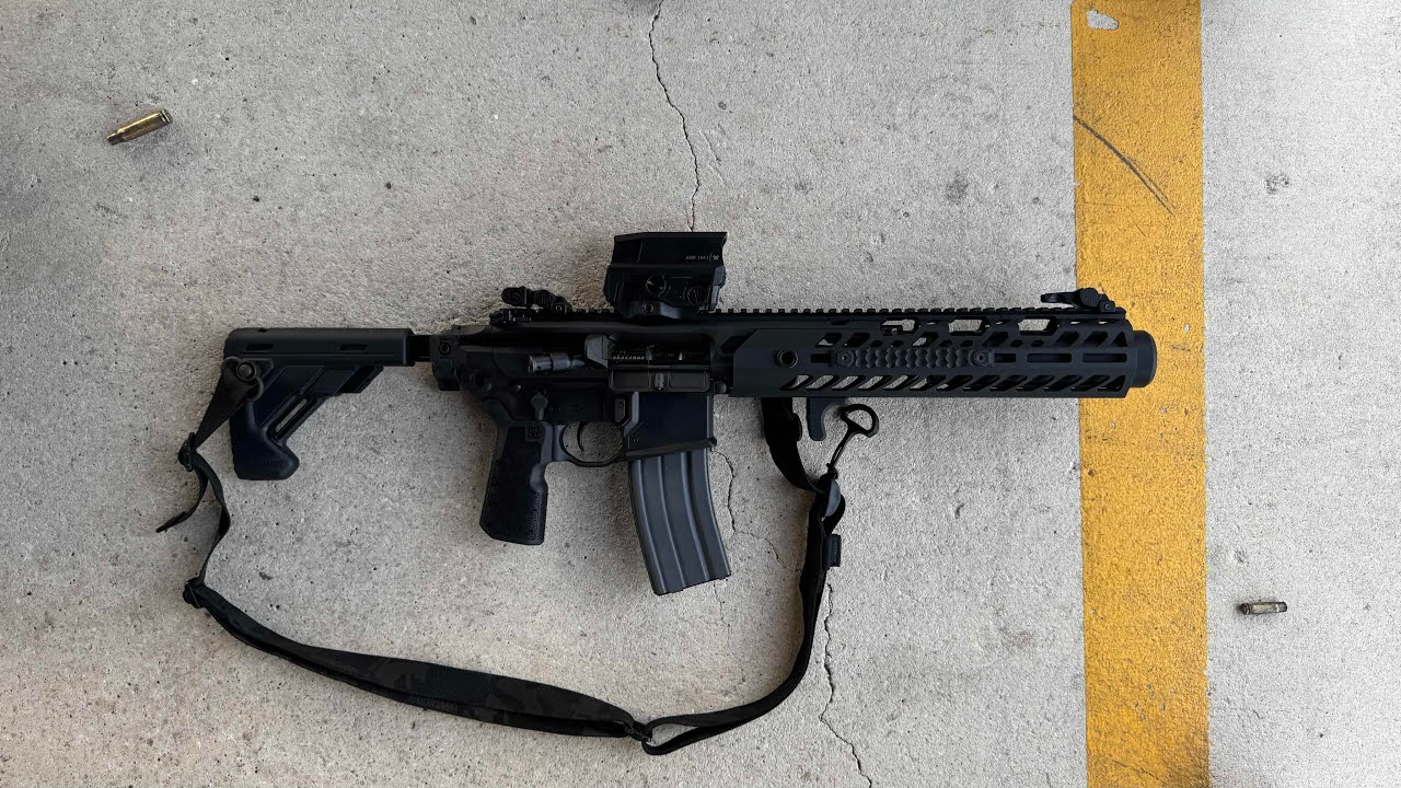 Sig MCX TacOps + DeadAir Nomad Ti Xc 300BLK #firstSBR #mcx #tacops #deadair #nomadtixc #sigsauer #2A