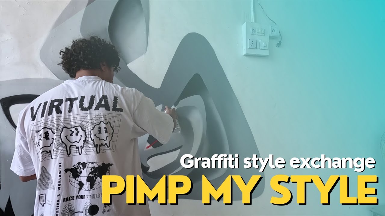 Pimp My Style - International style exchange! Graffiti Vlog!