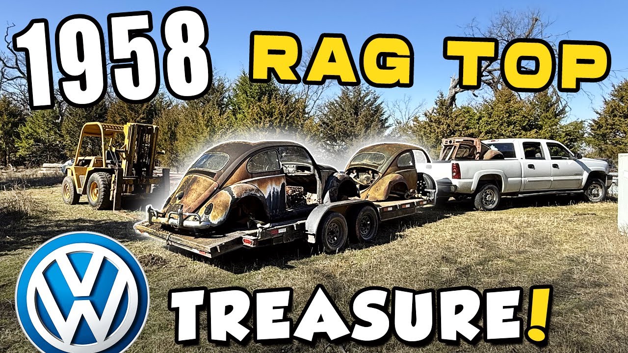 Volkswagen Score! ABANDONED 1950's VW's. Can We Salvage them?