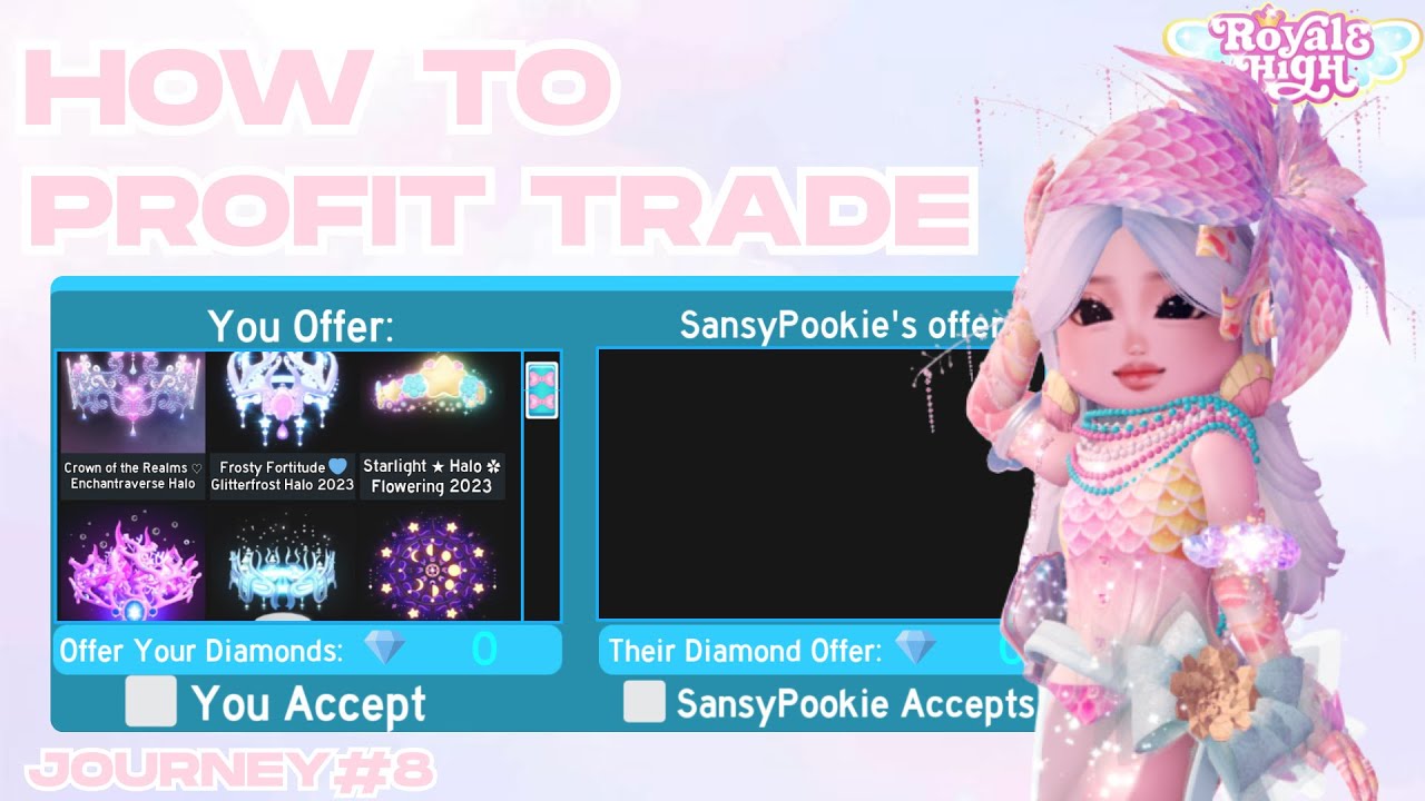 How I Profit From EVERY Royale High TRADE 💰PROFIT TRADING in *royale high*
