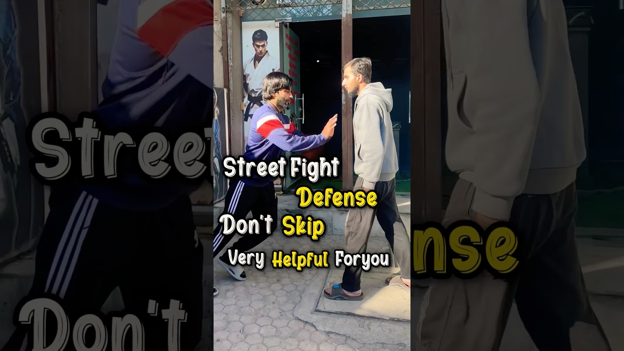 Street Fight Self Defence Don&rsquo;t Skip this Technique #selfdefance #selfdenfense #fightback #kravmaga