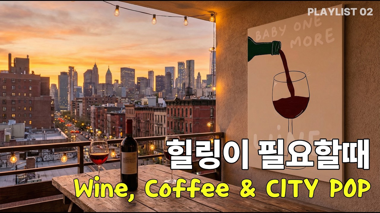퇴근길 편하게 듣는 감성 팝송 🍷 카페 플레이리스트
