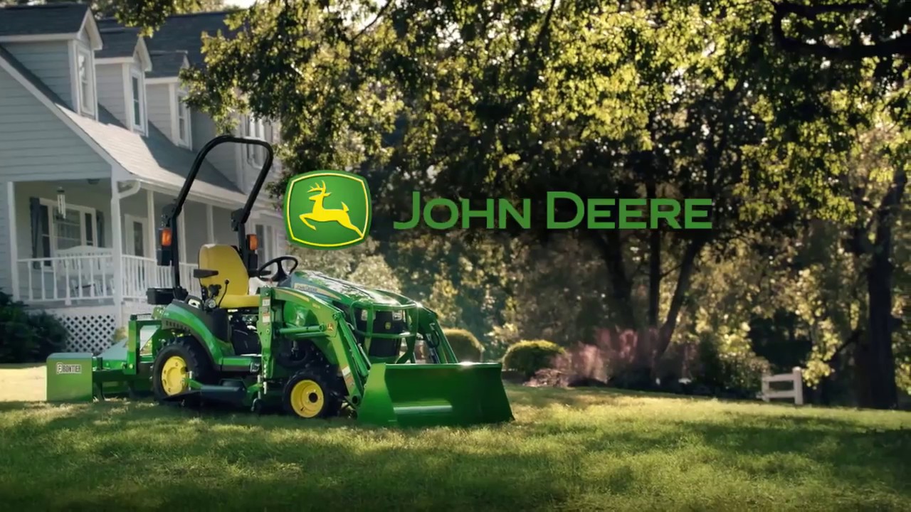 John Deere 1 Family Sub Compact Utility Tractors - Living the Dream