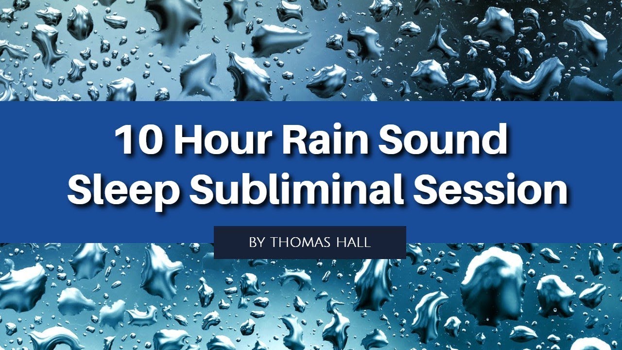 Anxiety & Depression Relief - (10 Hour) Rain Sound - Sleep Subliminal - By Minds in Unison