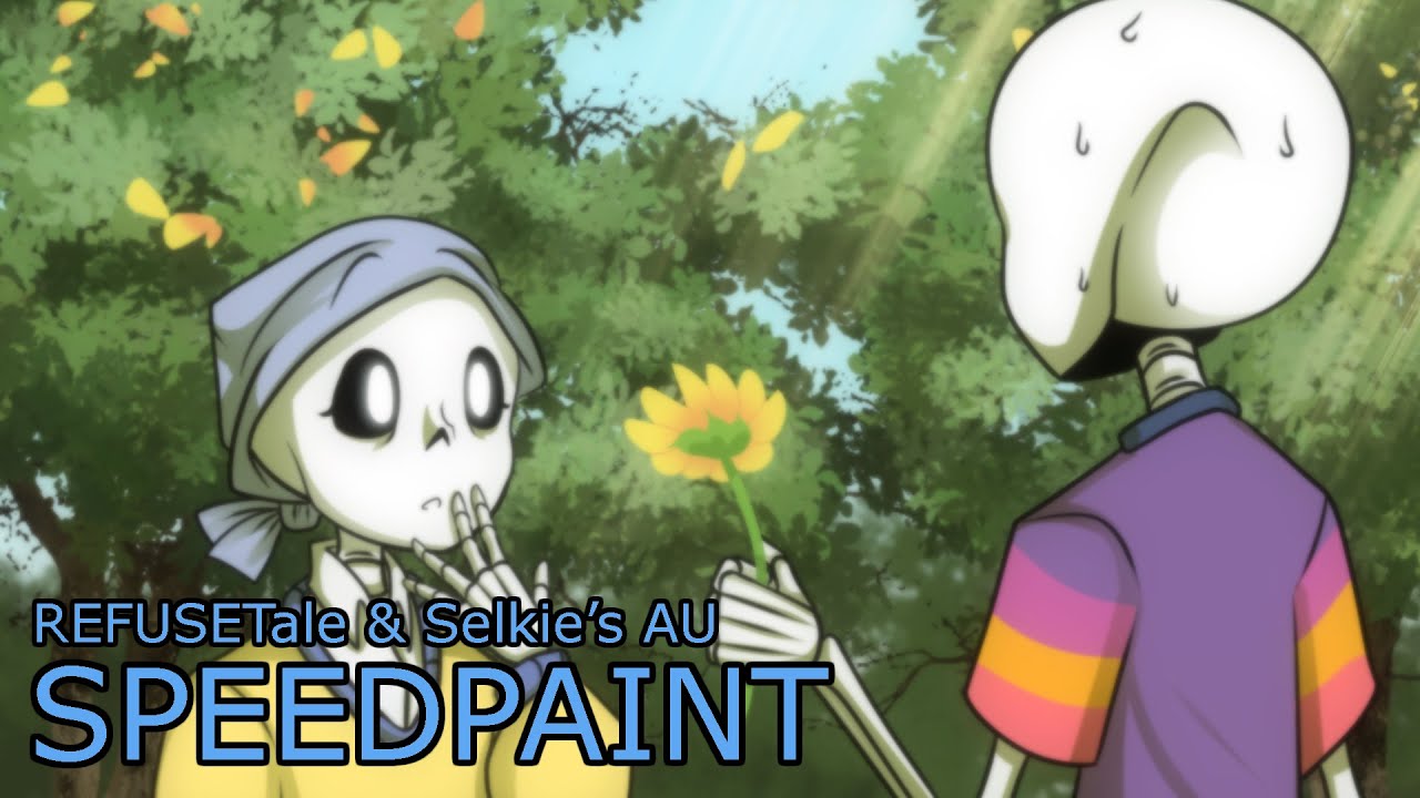 CHILDHOOD CRUSH【UNDERTALE AU REFUSETALE SPEEDPAINT】
