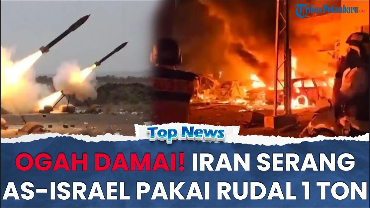 🔴AMERIKA & ISRAEL DIHANCURKAN! Iran Tak Sudi Damai, Komandan IRGC Janji Pakai Rudal Hulu Ledak 1 Ton
