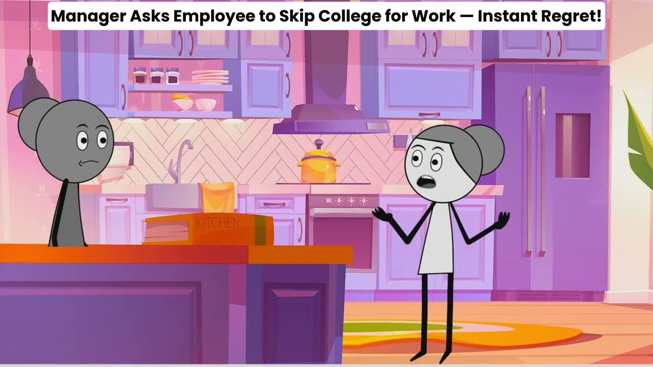 Manager Asks Employee to Skip College for Work — Instant Regret!