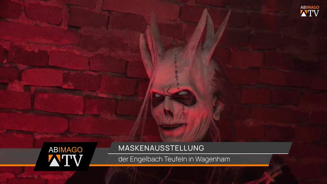 Maskenausstellung in Wagenham - Engelbach Teufeln