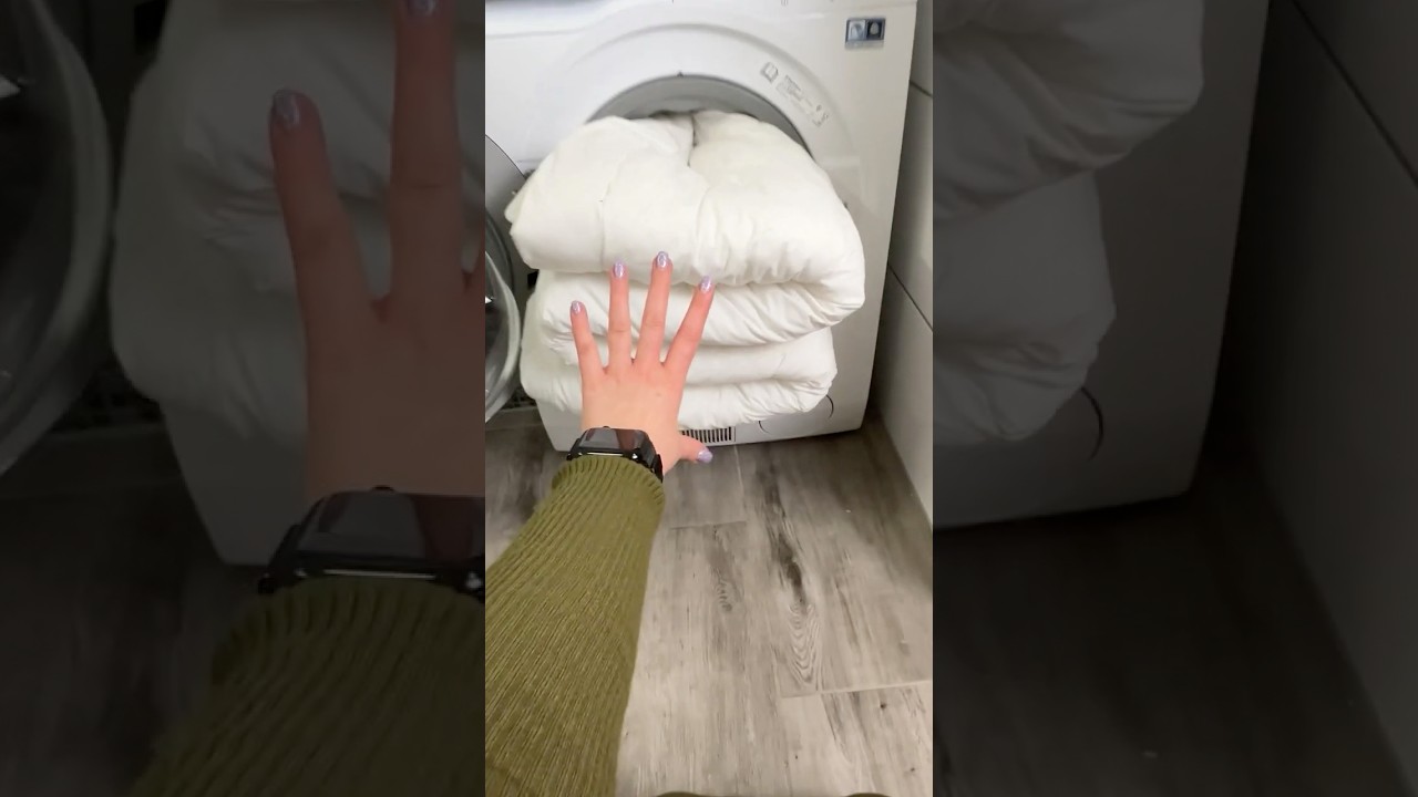 How to wash a large duvet in a washing machine?