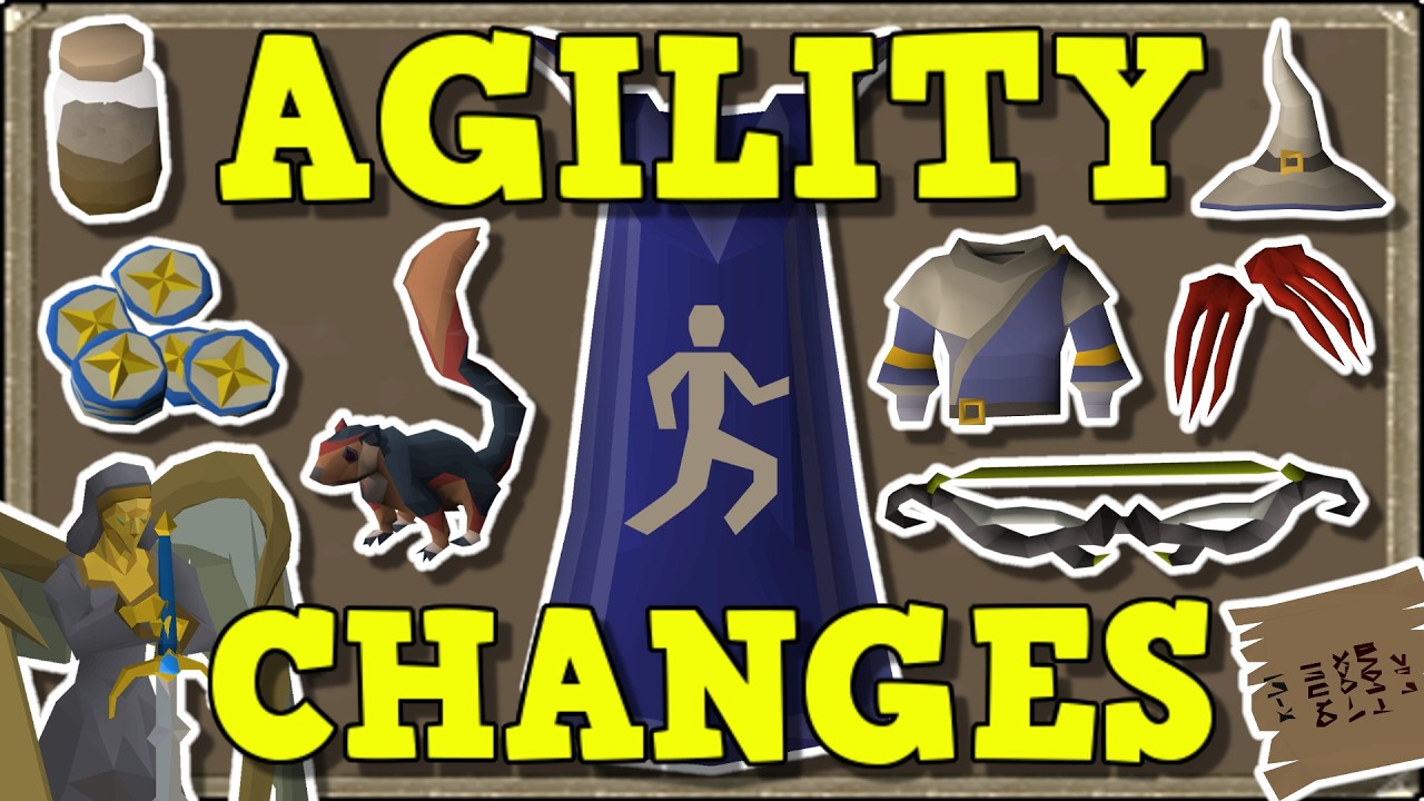 Изменения ловкости и Chambers of Xeric + новые сокращения (OSRS)