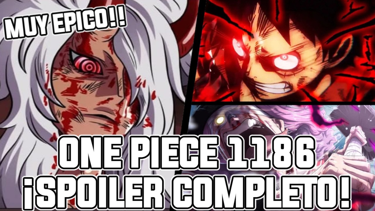 ONE PIECE CAPITULO 1186 (SPOILER COMPLETO) | ADIOS A BROOK | LUFFY SE UNE A LOKI CONTRA NERONA IMU