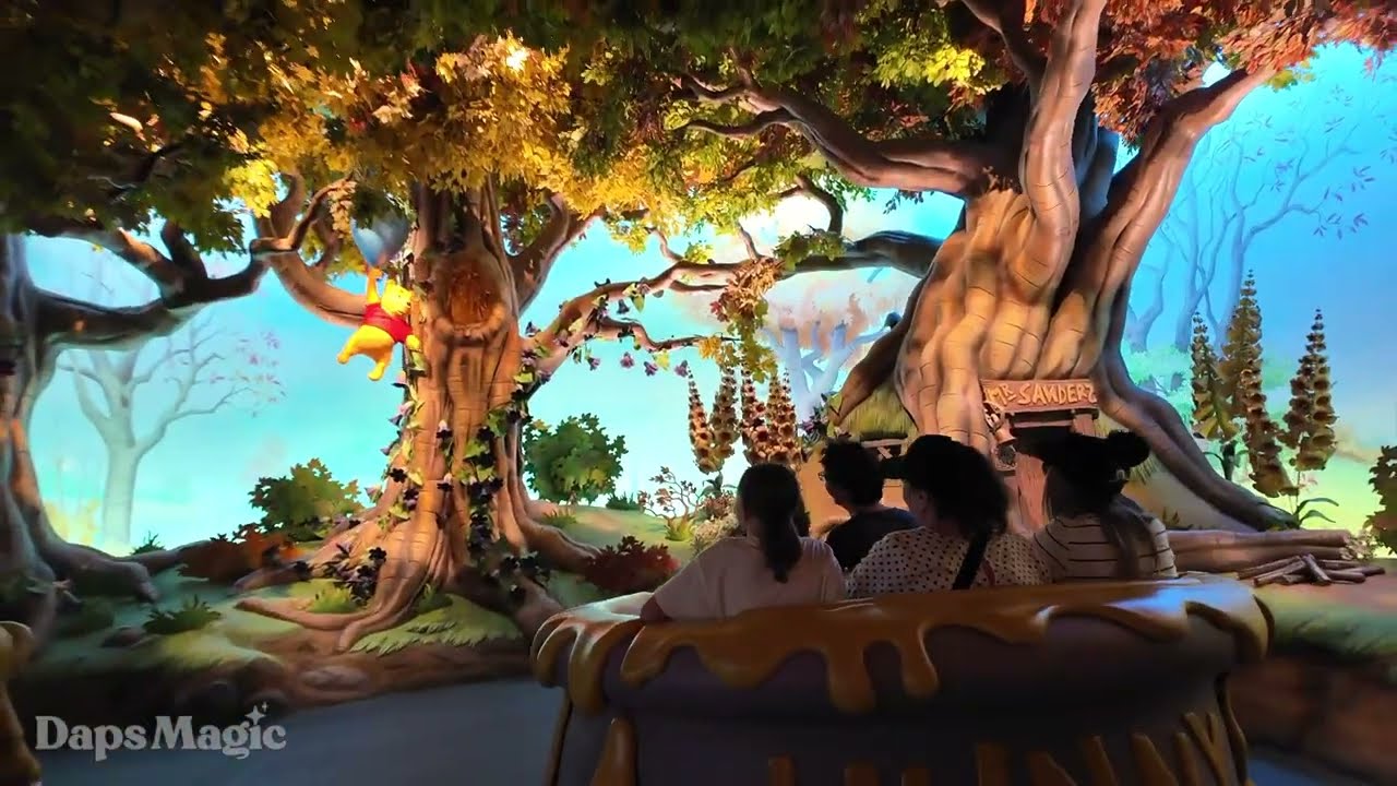 Pooh's Hunny Hunt | Tokyo Disney Resort 2025 4K