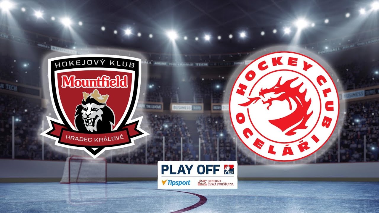 1. finále: Mountfield HK - HC Oceláři Třinec