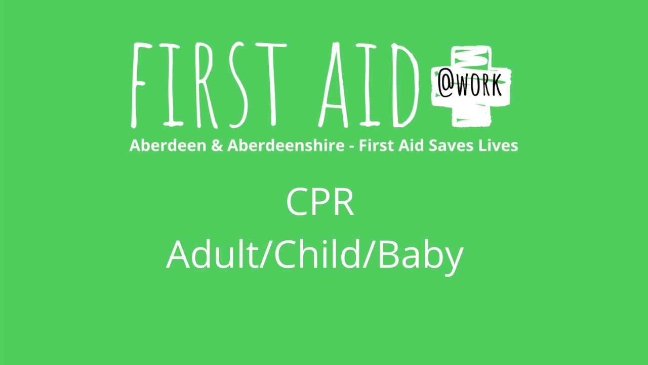 First Aid Friday Family CPR