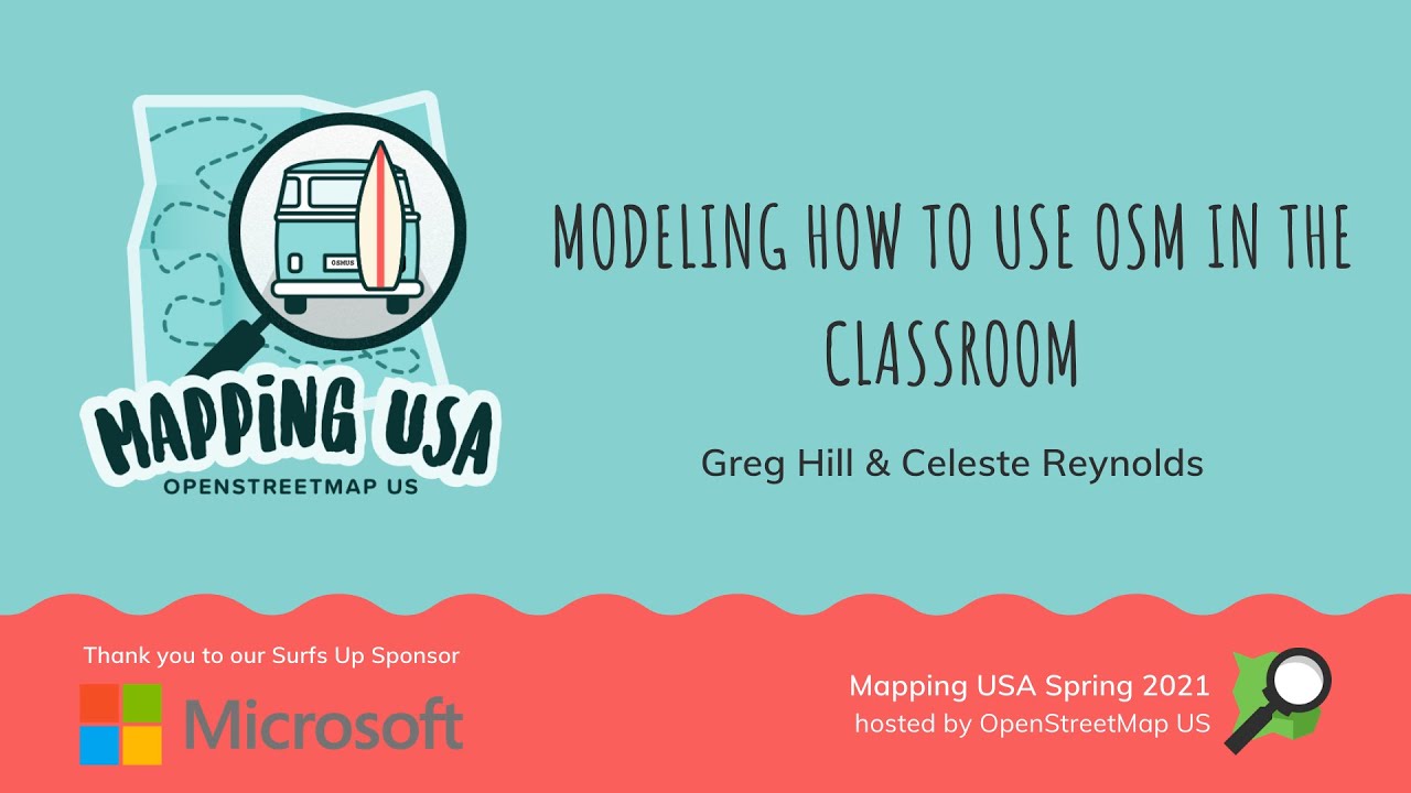 Modeling How To Use OSM in the Classroom