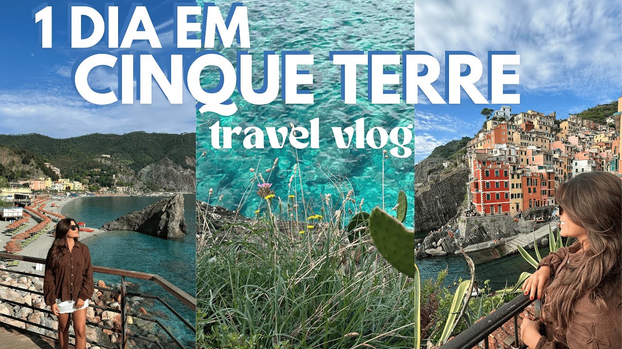 Cinque Terre em 1 dia 🇮🇹 | As 5 cidades no mesmo roteiro