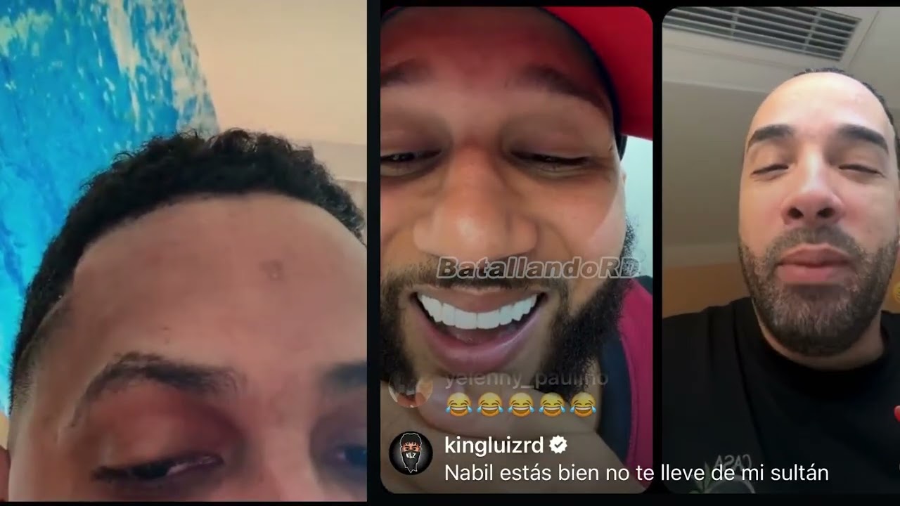 ALOFOKE, EL ALFA EL JEFE Y DJ NABIL  CURANDOSE EN VIVO ANTES DE PREMIOS LO NUESTRO 2026
