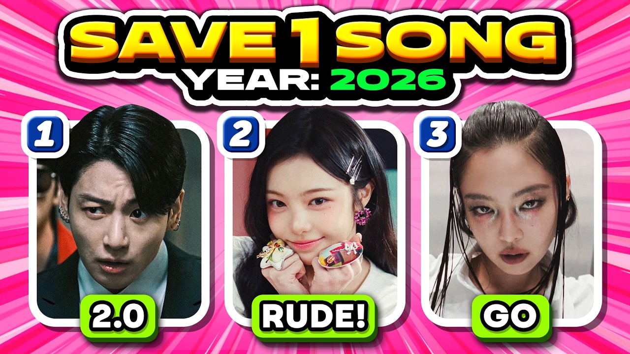 Save 1 K-Pop Song: 3 Songs, 1 Year Challenge! 🔥 ANSWER - KPOP QUIZ ⭐️