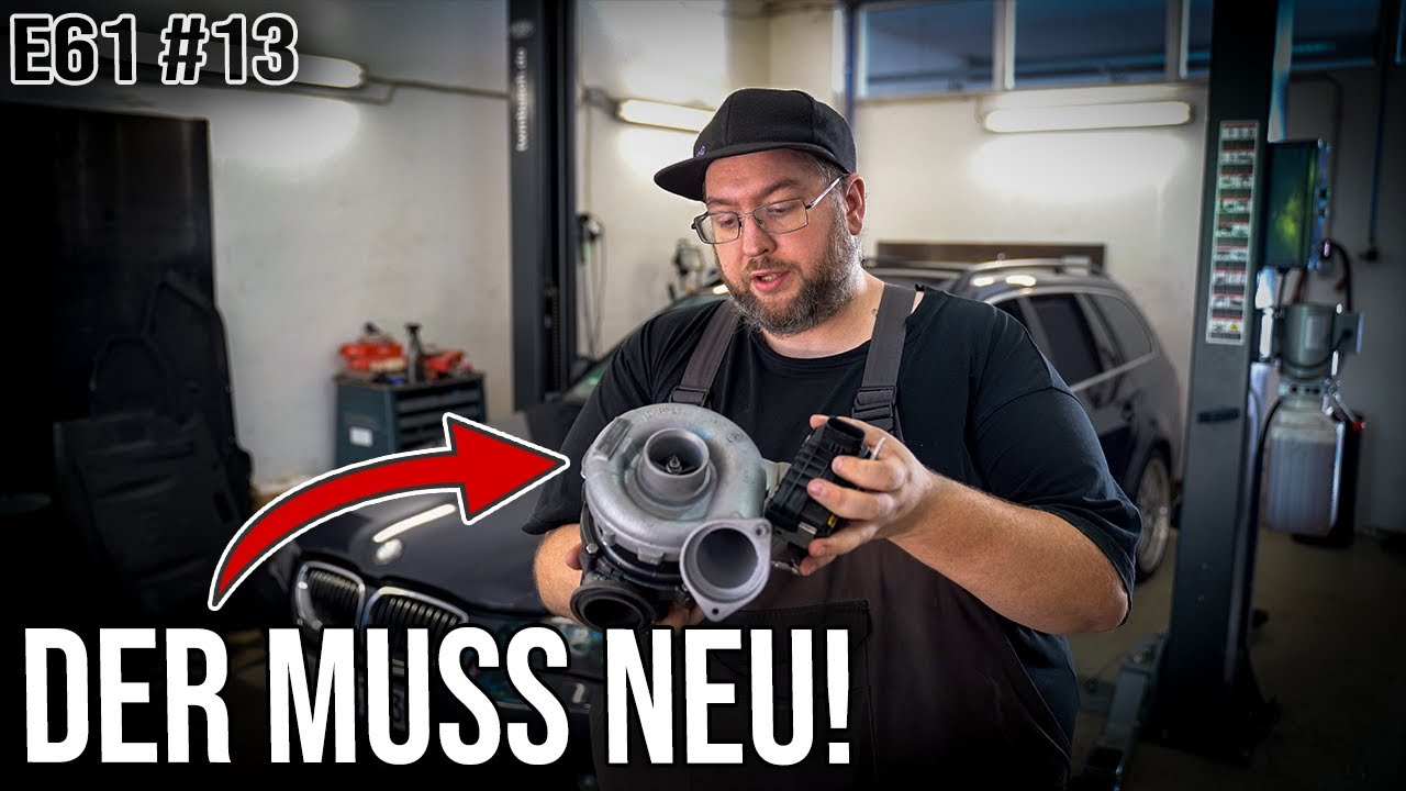 TURBOLADER WECHSELN AM BMW E61 / E60 530D M57n2