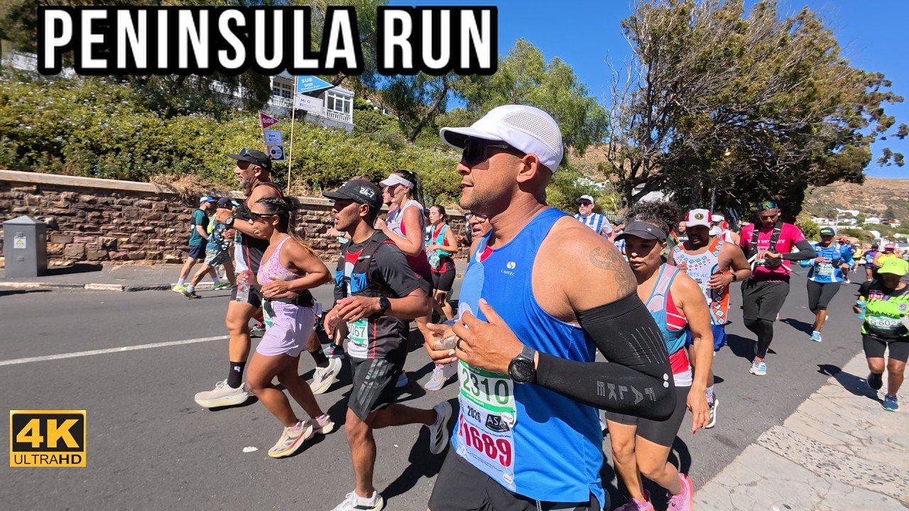 Running the STUNNING Peninsula Marathon | Simon's Town, South Africa | BL Images