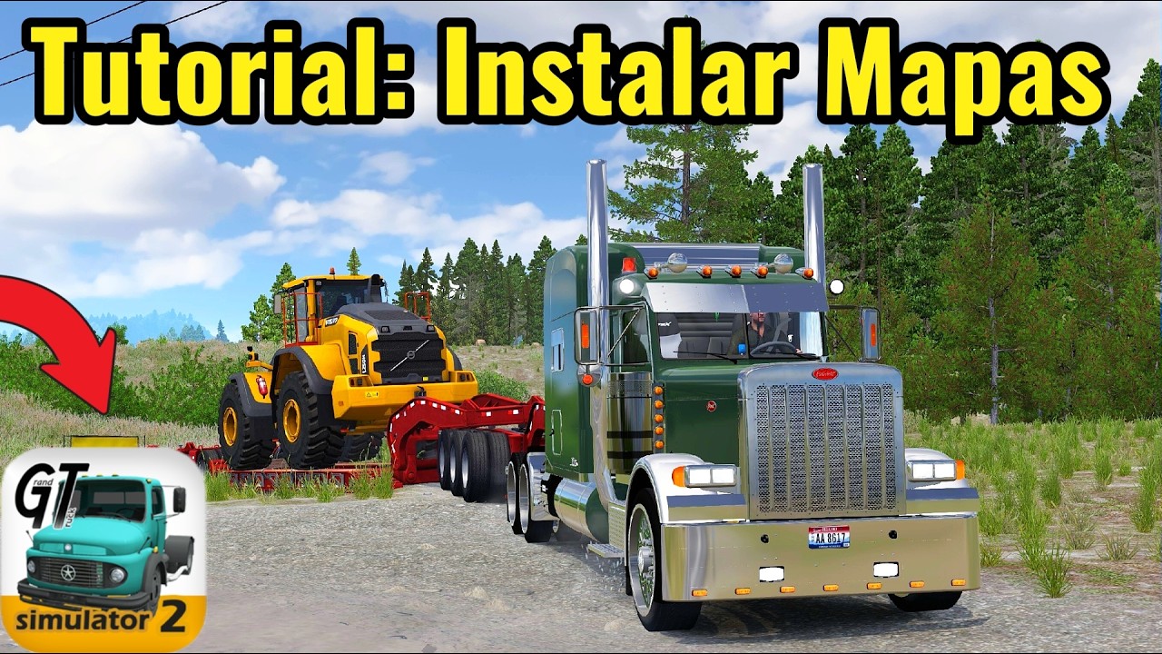 ¡TUTORIAL COMPLETO! De Cómo instalar mapas en Grand Truck Simulator 2 paso a paso 🚛✓ 2025 ✓