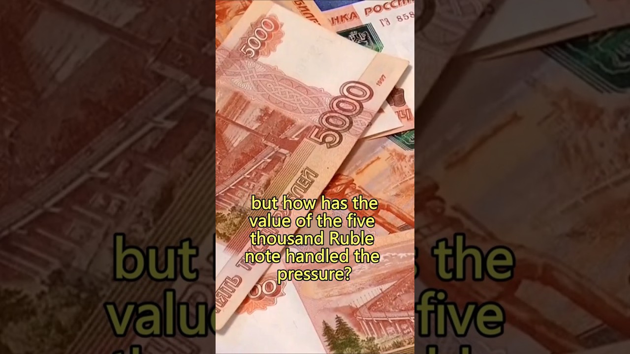 How has Russia's 5000 Ruble Note Handled Being Sanctioned? #russia #banknotes #currency