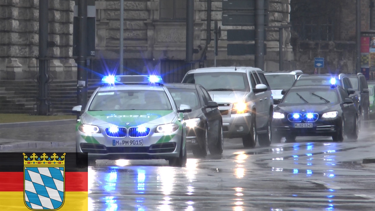 [MÜNCHEN] NATO-Sicherheitskonferenz 2017 | VIP Kolonne zum Bayrischen Hof