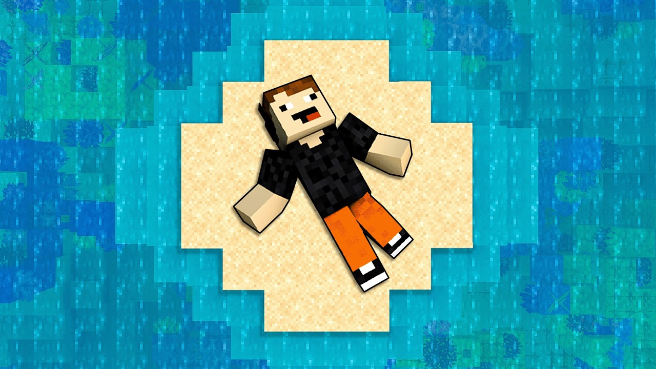 SOBREVIVO una ISLA DESIERTA en MINECRAFT!? 😎🔥