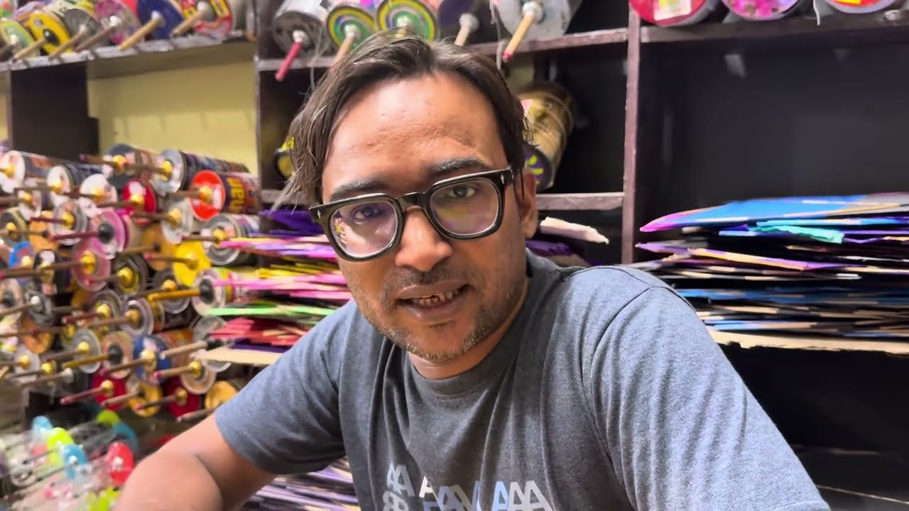 New Nazim Ki ADDHI| Manjoli पतंग 🪁| All Kite Rate Biggest Kite Shop In Delhi 😍| Faizan Kite Centre